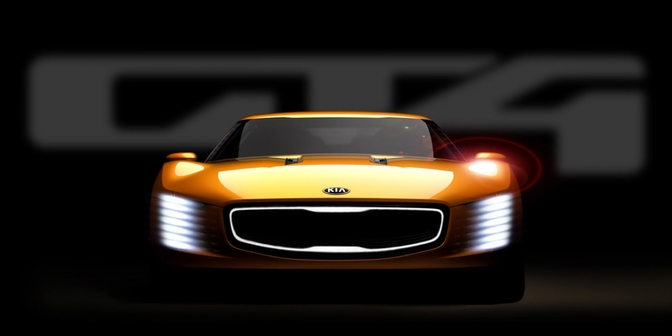 kia gt4 stinger concept detroit 2014 rwd