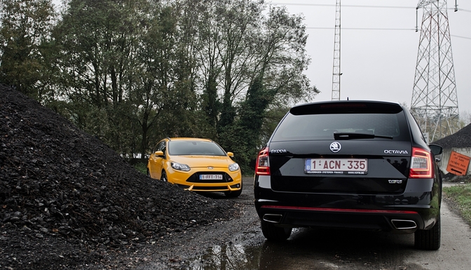 skoda-octavia-rs-vs-ford-focus-st-rijtest