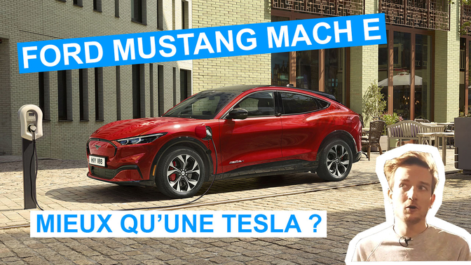 Essai vidéo Ford Mustang Mach-E 2021