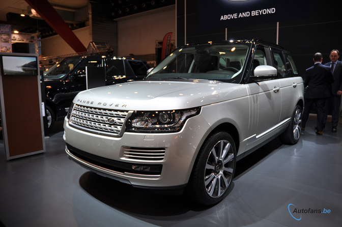 Range Rover Autosalon Brussel