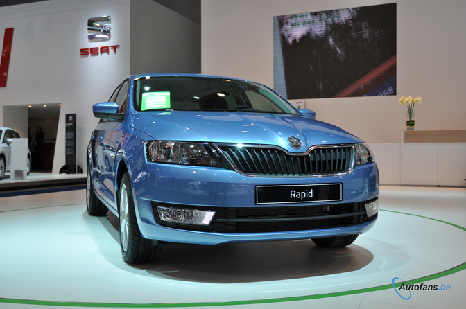 Skoda Rapid Brussel 2013