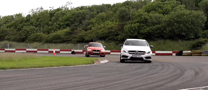 Mercedes A45 AMG VS M135i