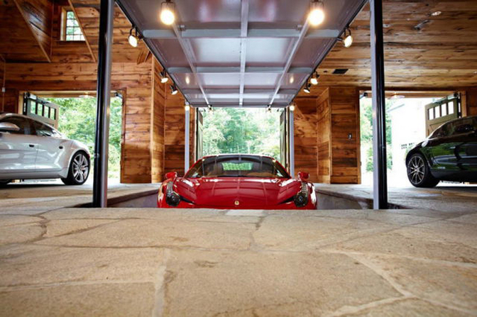 Supercar garage