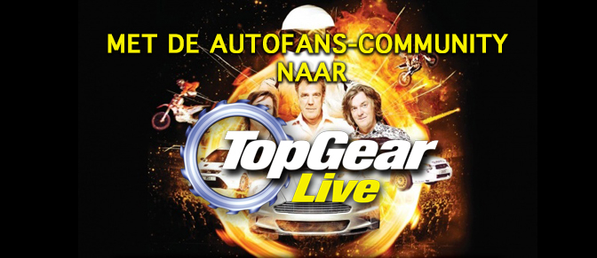 Met de Autofans-community naar Top Gear Live!