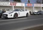 Jaguar in Jabbeke landspeed record