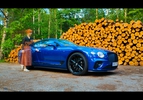 gsm smartphone foto van een auto met OPPO Bentley