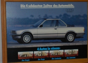 Baur Classic Advertisement 4 Cars in 1