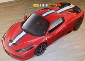 Gelekt configurator Ferrari 450 Spider Speciale