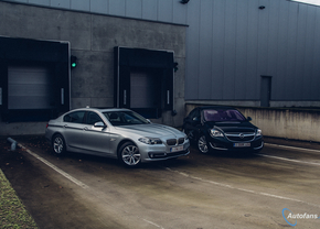 opel insignia vs bmw 518d