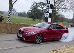 Jaguar XFR-S in Goodwood