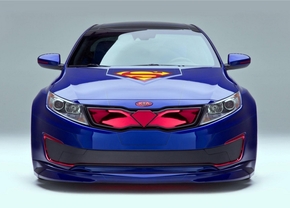 Kia Optima Hybrid Superman