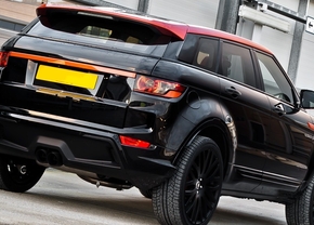 range rover evoque visuvius