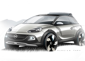 Opel Adam Rocks Concept Sketches