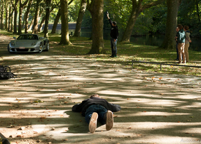 Behind the scenes: Fotoshoot Porsche Carrera GT (Fréderic Louis)