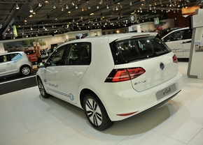 volkswagen e-golf autosalon brussel elektrisch