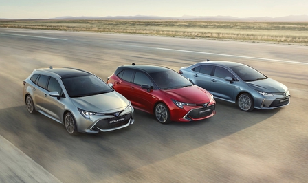 Toyota Corolla break, hatchback, sedan 2022