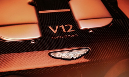 Aston Martin V12 Vanquish teaser 2024