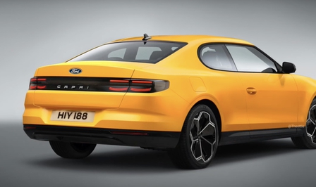 Ford Capri coupé render 2024