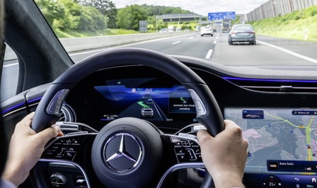 Mercedes autonome rijstrookwissel update 2024
