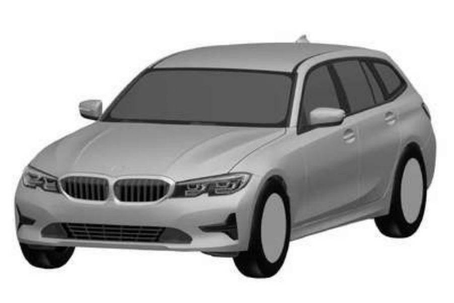 bmw 3 series touring patent drawings