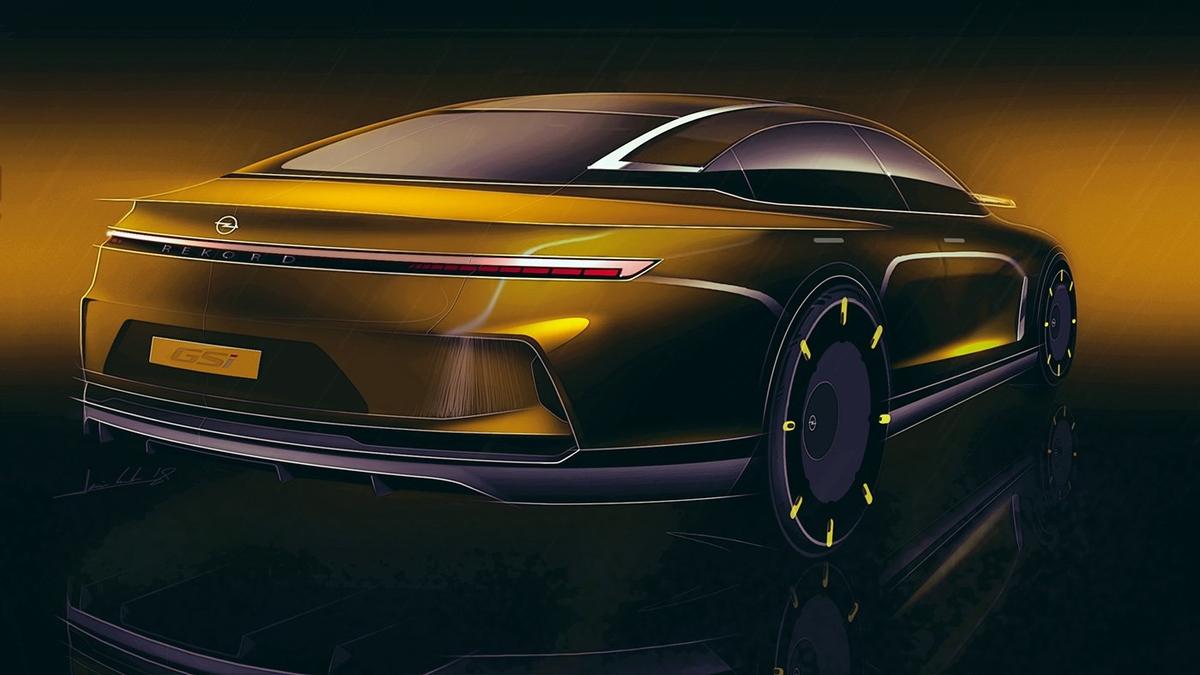 opel rekord render 2018