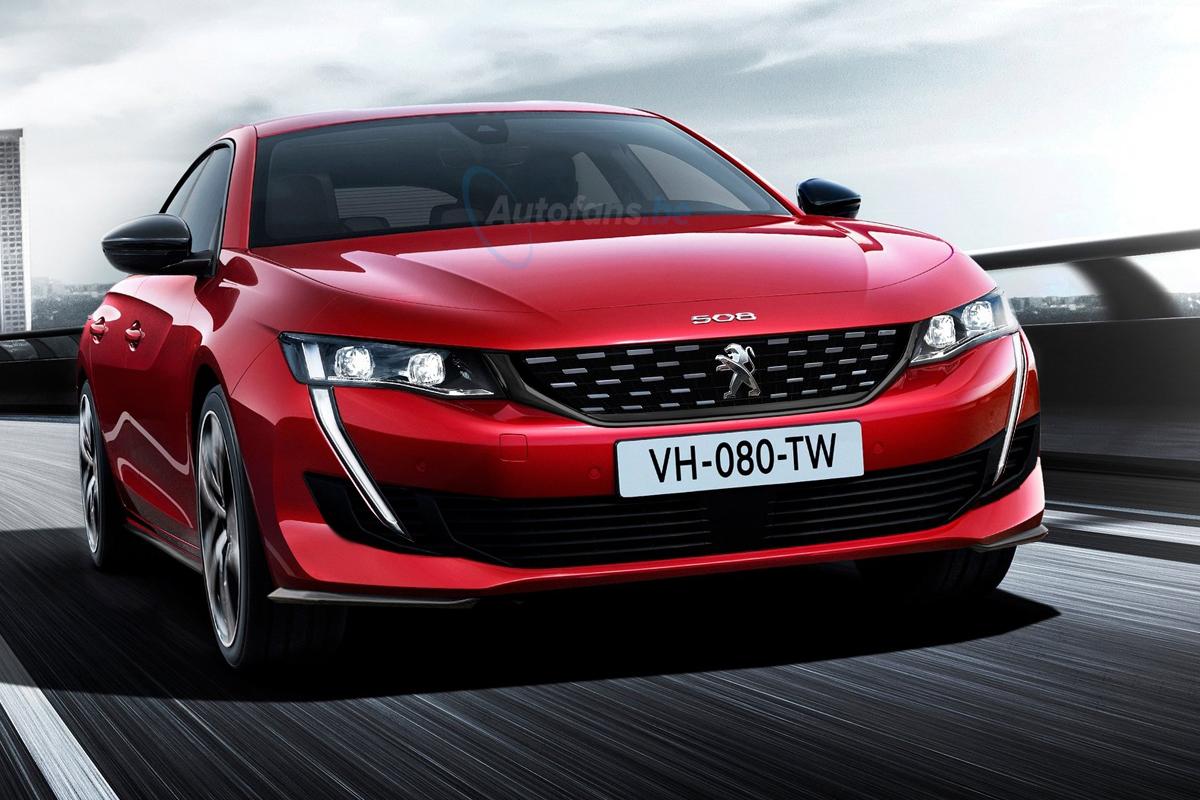 Peugeot 508 R Render