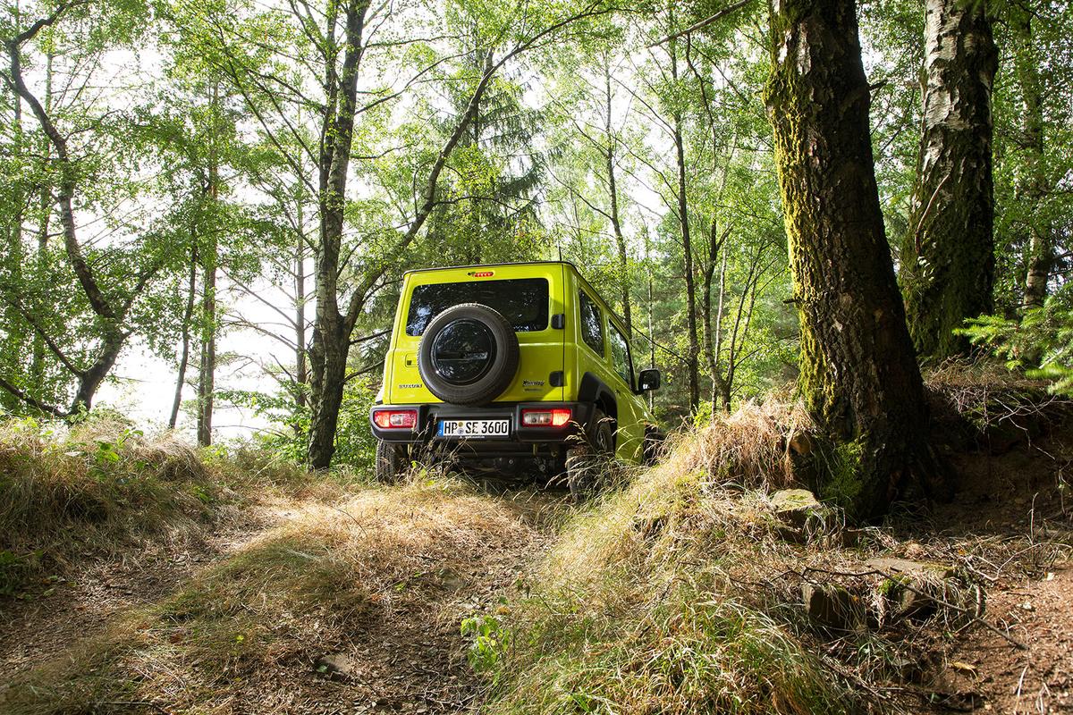 Suzuki Jimny 2018 - Rijtest