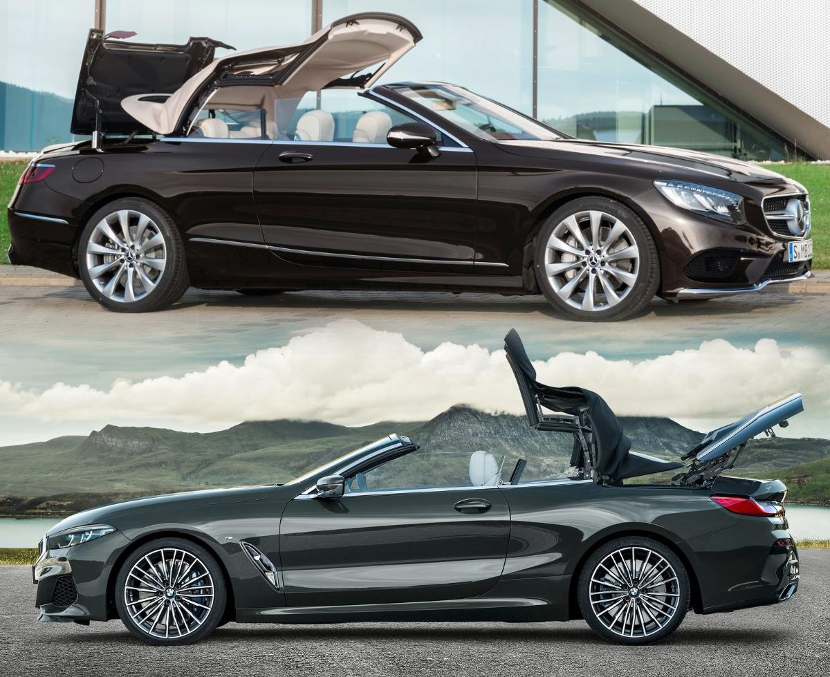 BMW 8 Cabrio vs Mercedes S Cabrio