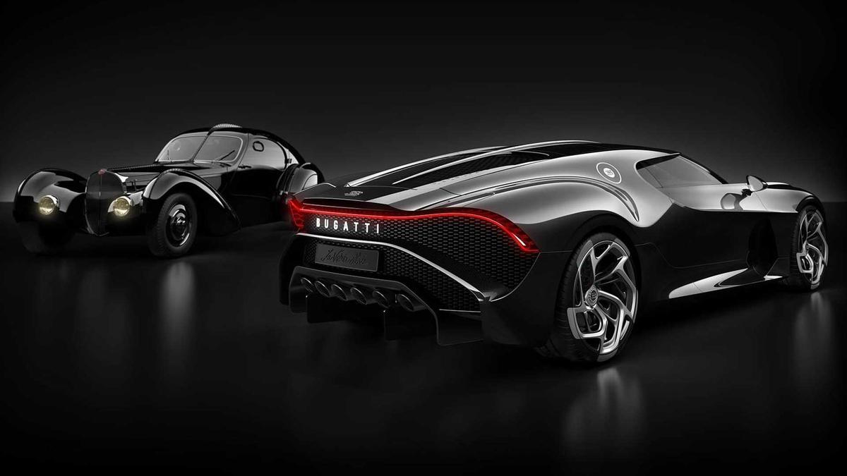 bugatti la voiture noire 2019