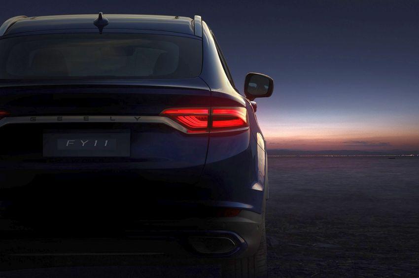 geely fy11 teaser 2019 geely fy11 teaser 2019