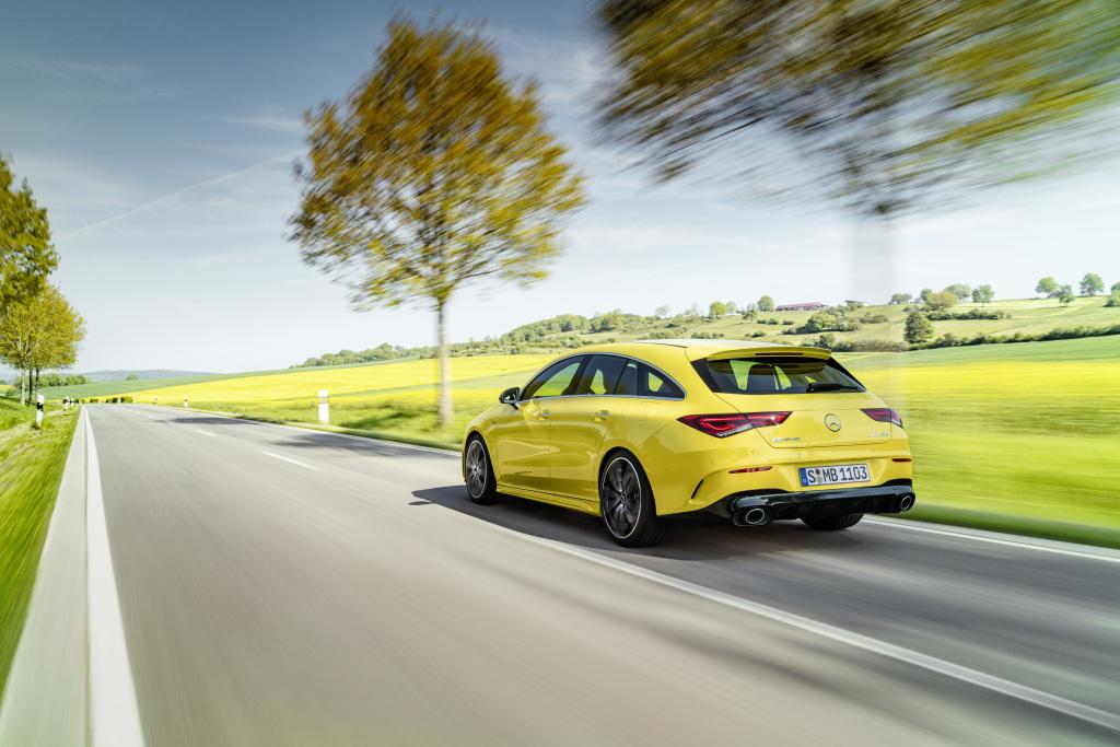 mercedes amg cla 35 shooting brake 2019