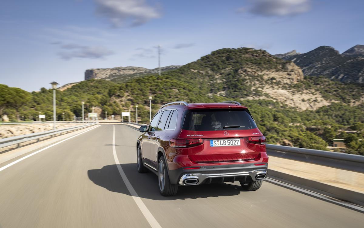 Mercedes GLB rijtest review Belgie 220 d diesel