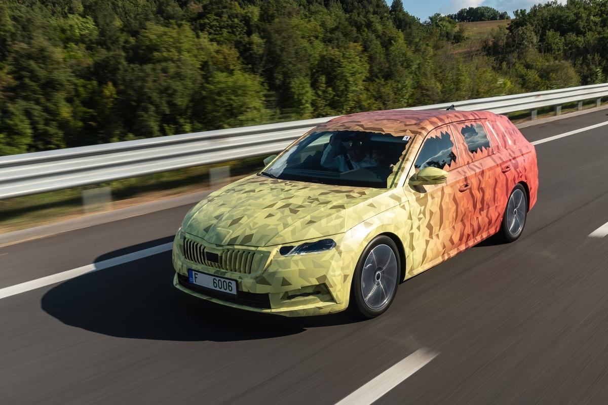 Skoda Octavia motoren plug-in hybride CNG