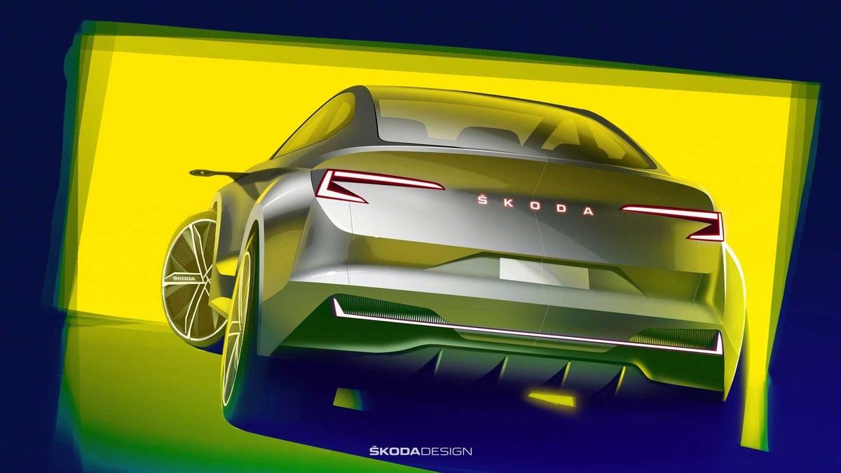 skoda vision iv teaser 2019