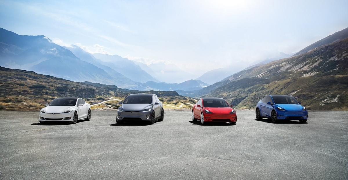 tesla line up
