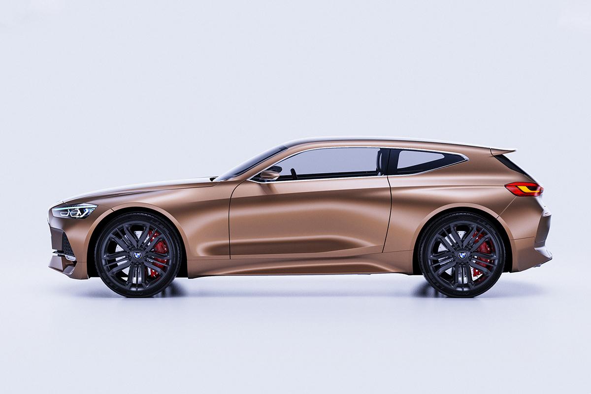 BMW Shooting Brake Render Vladimir Panchenko Vitali Enes 2020