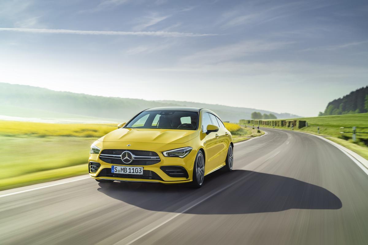 Mercedes-AMG CLA 35 Shooting Brake 2020 test