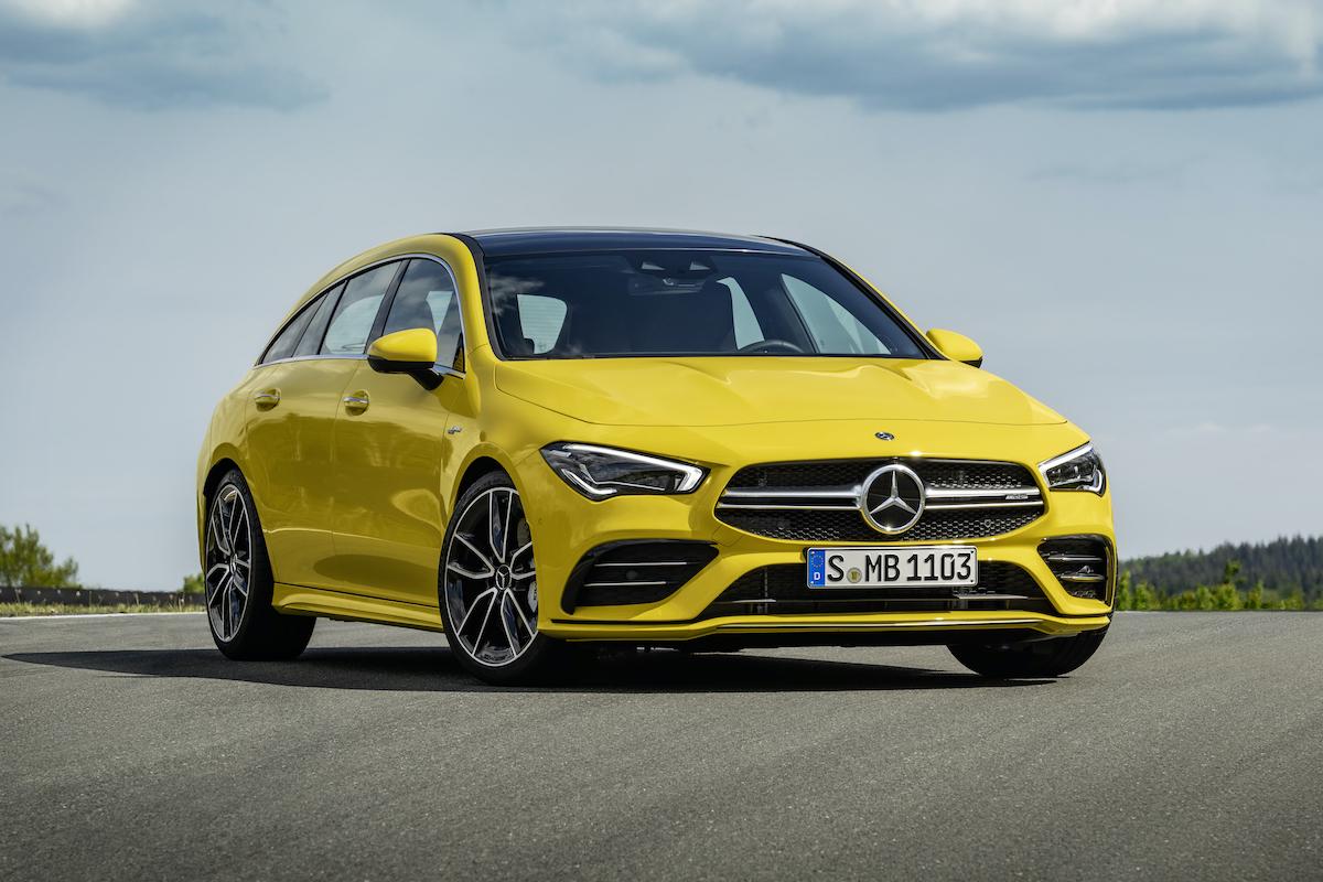 Mercedes-AMG CLA 35 Shooting Brake 2020 test