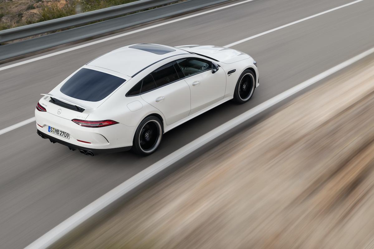 Mercedes AMG GT 4 Door Coupe 53 rijtest Autofans