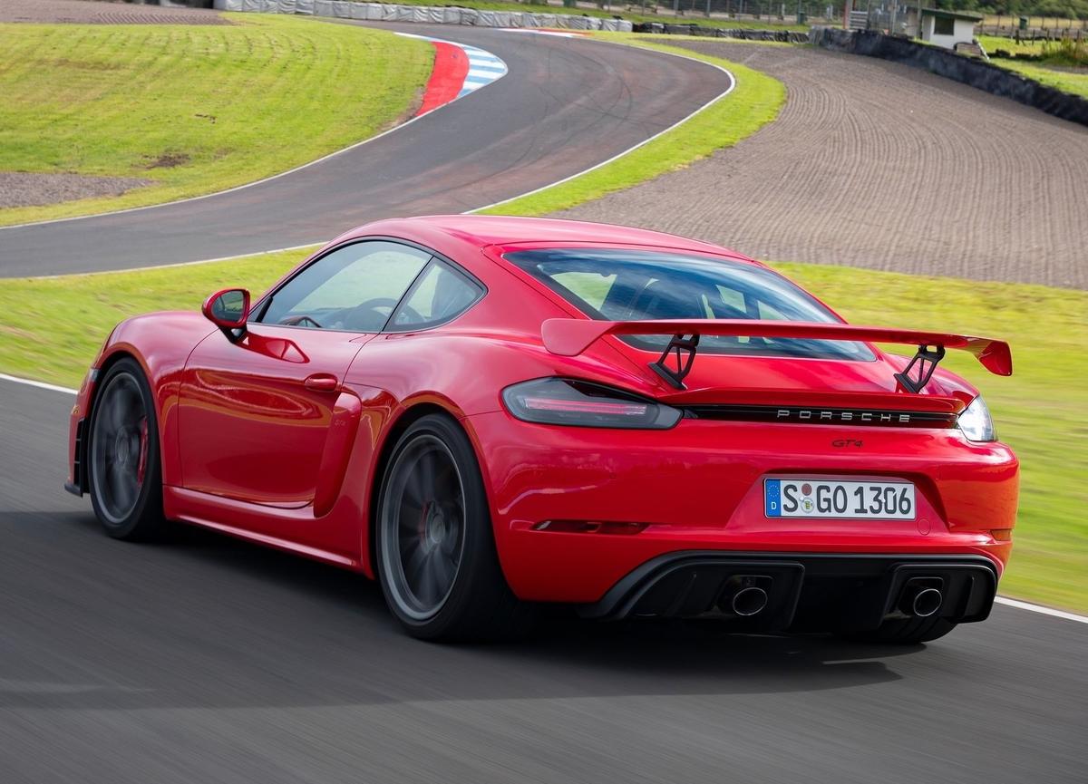 Porsche 718 Cayman GT4 2020 rijtest video