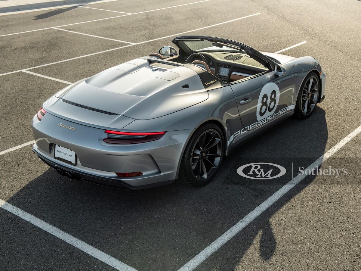 Porsche 911 Speedster 991 veiling RM Sotheby's