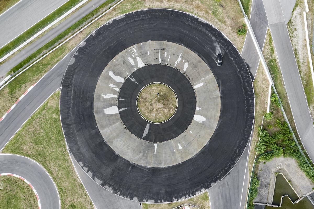 Porsche Taycan drift record