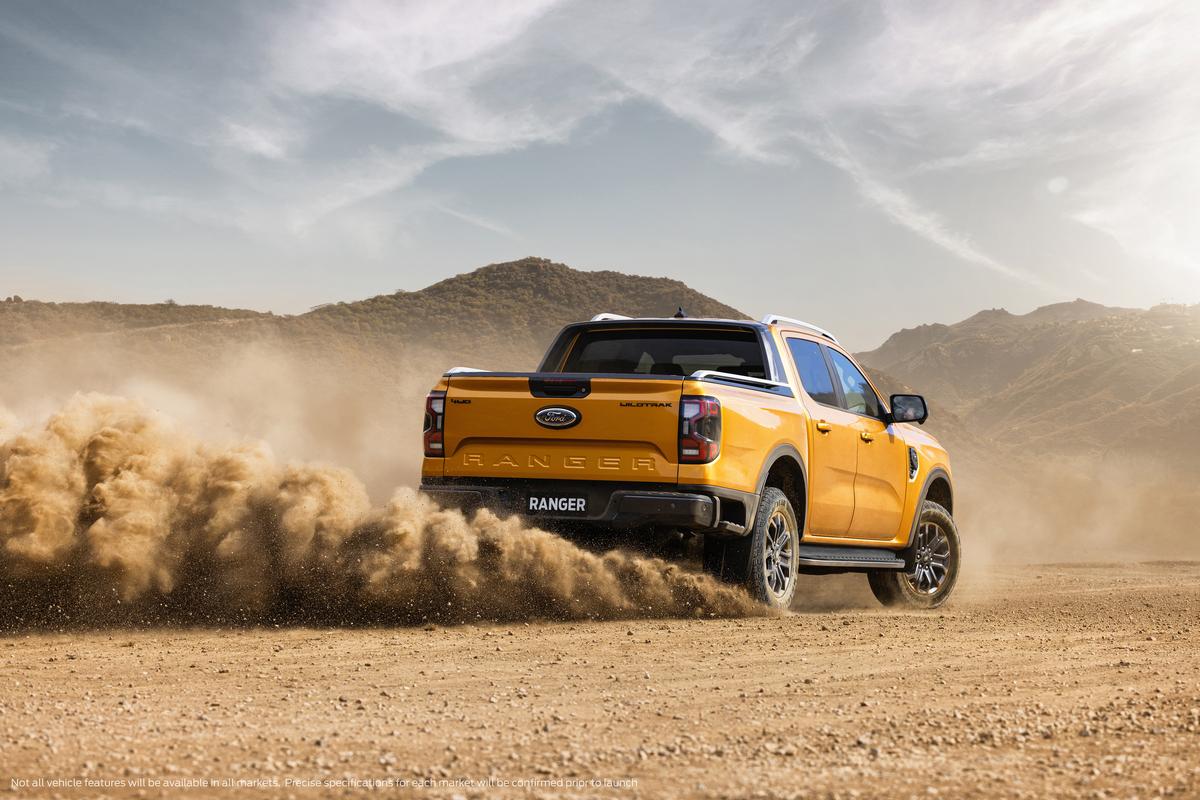 Ford Ranger 2022 achterkant