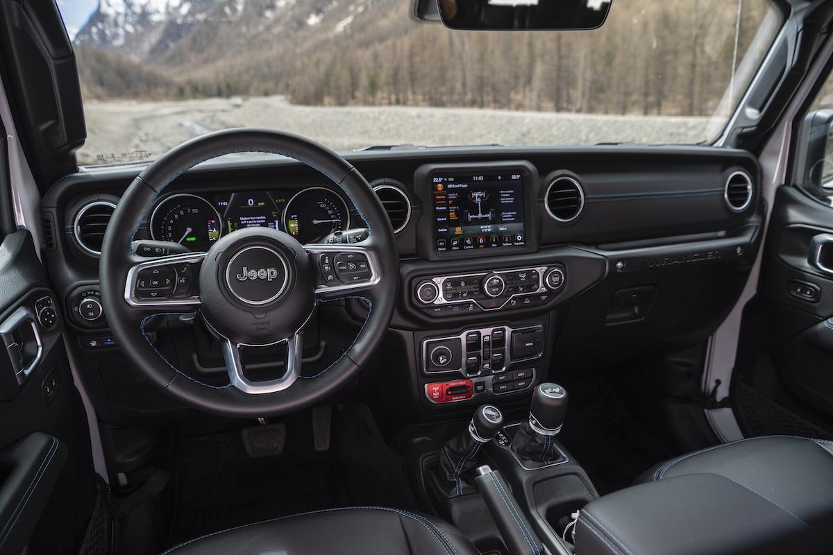 Jeep Wrangler 4xe 2021 interieur