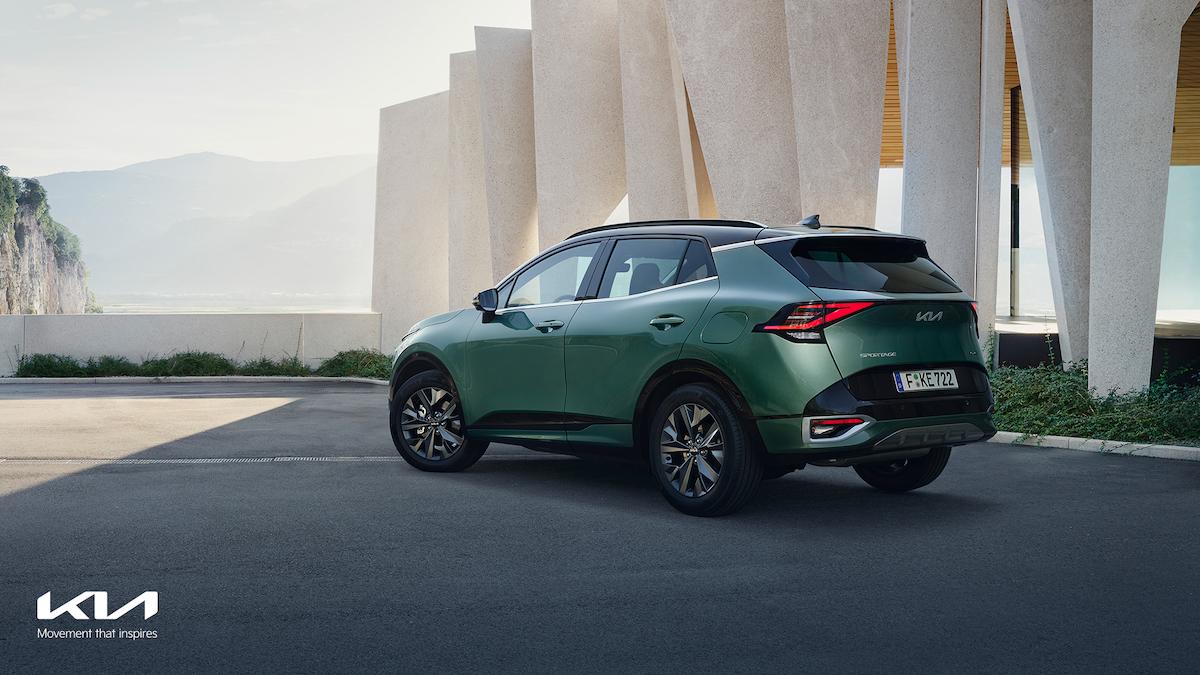 Kia Sportage 2021 achterzijde