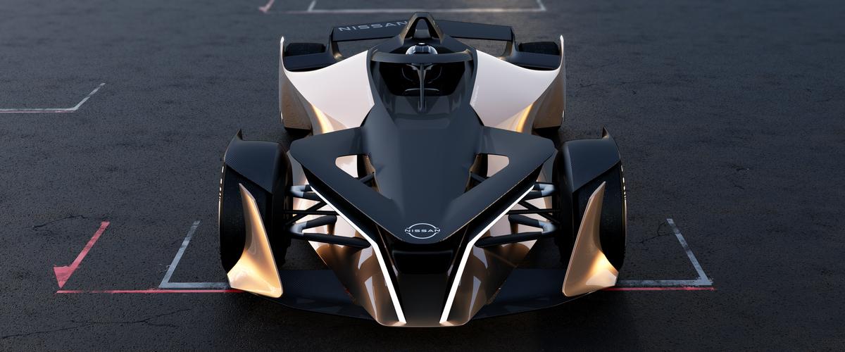 Nissan Ariya Single Seater Concept 2021 voorkant