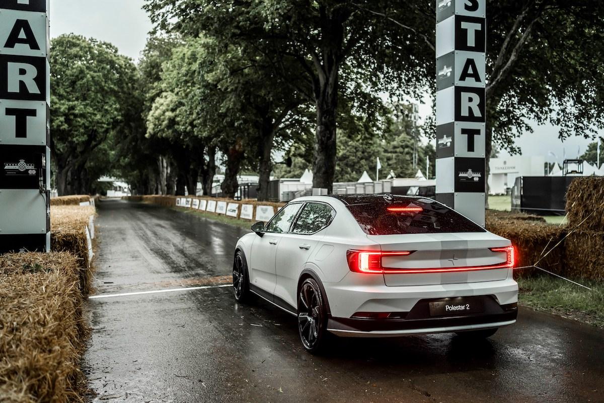 Polestar 2 experimental Goodwood Festival of Speed 2021