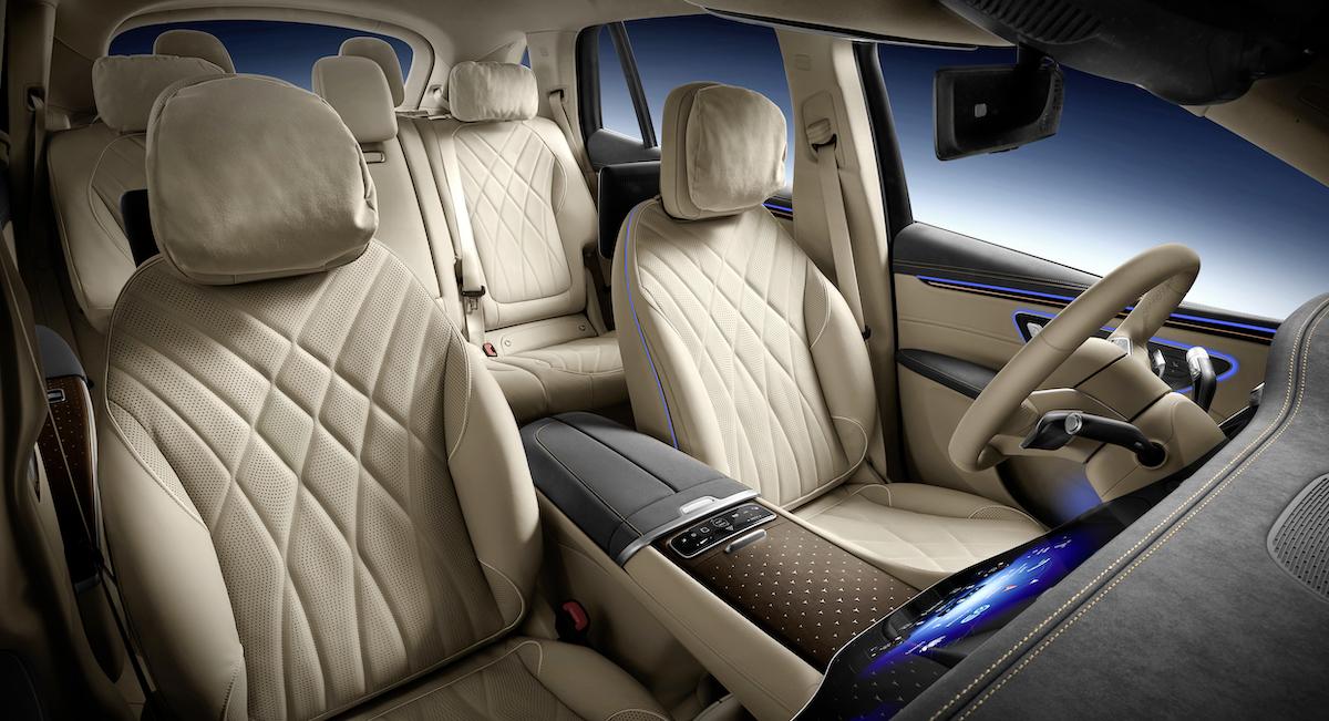 Mercedes EQS SUV Teaser 2022