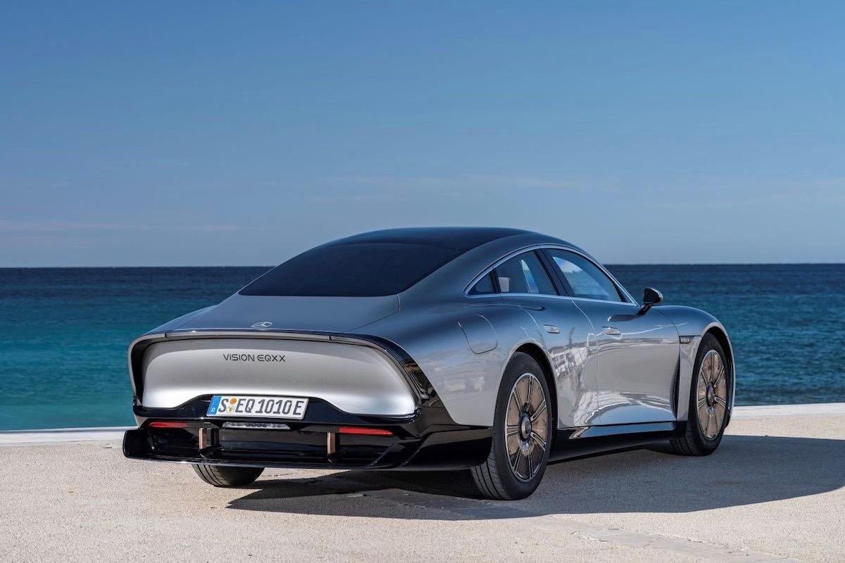 Mercedes EQXX 1.000km test 2022