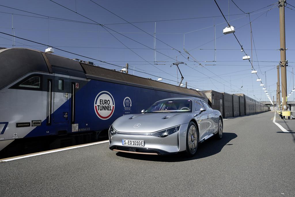 Mercedes EQXX 1202 kilometer 2022